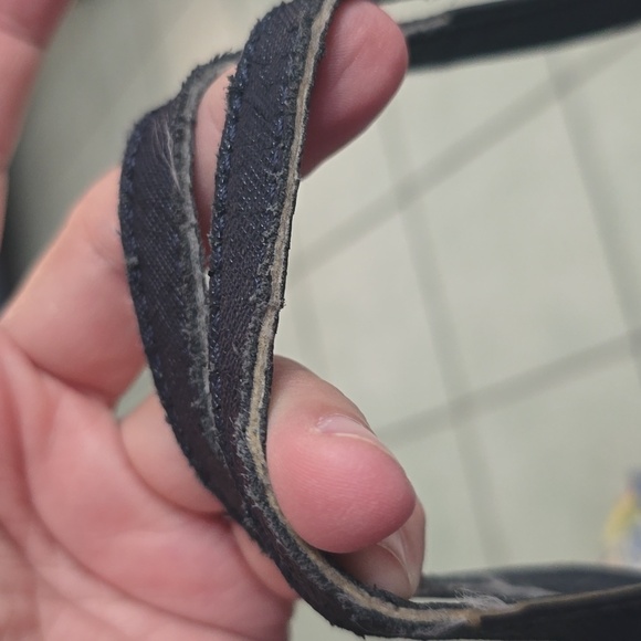 Tory Burch Dark Blue Tote Bag With Holiday Scarf - Picture 7 of 12